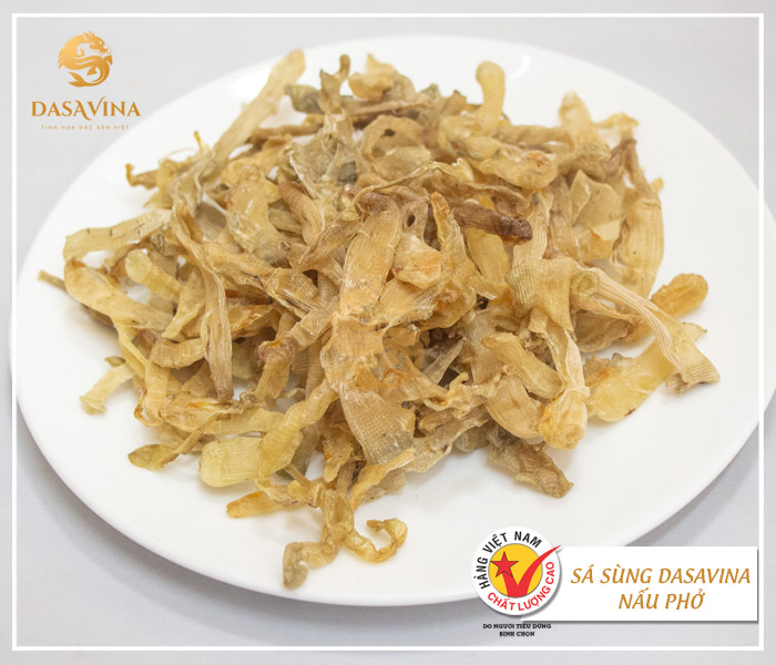 Sá sùng nấu phở của DASAVINA được đánh giá cao về cả chất lượng và giá cả