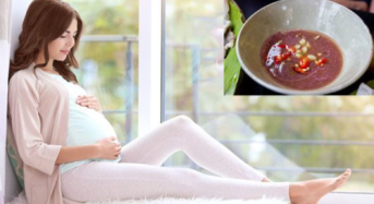 Mẹ bầu 3 tháng đầu có được ăn mắm tôm không?